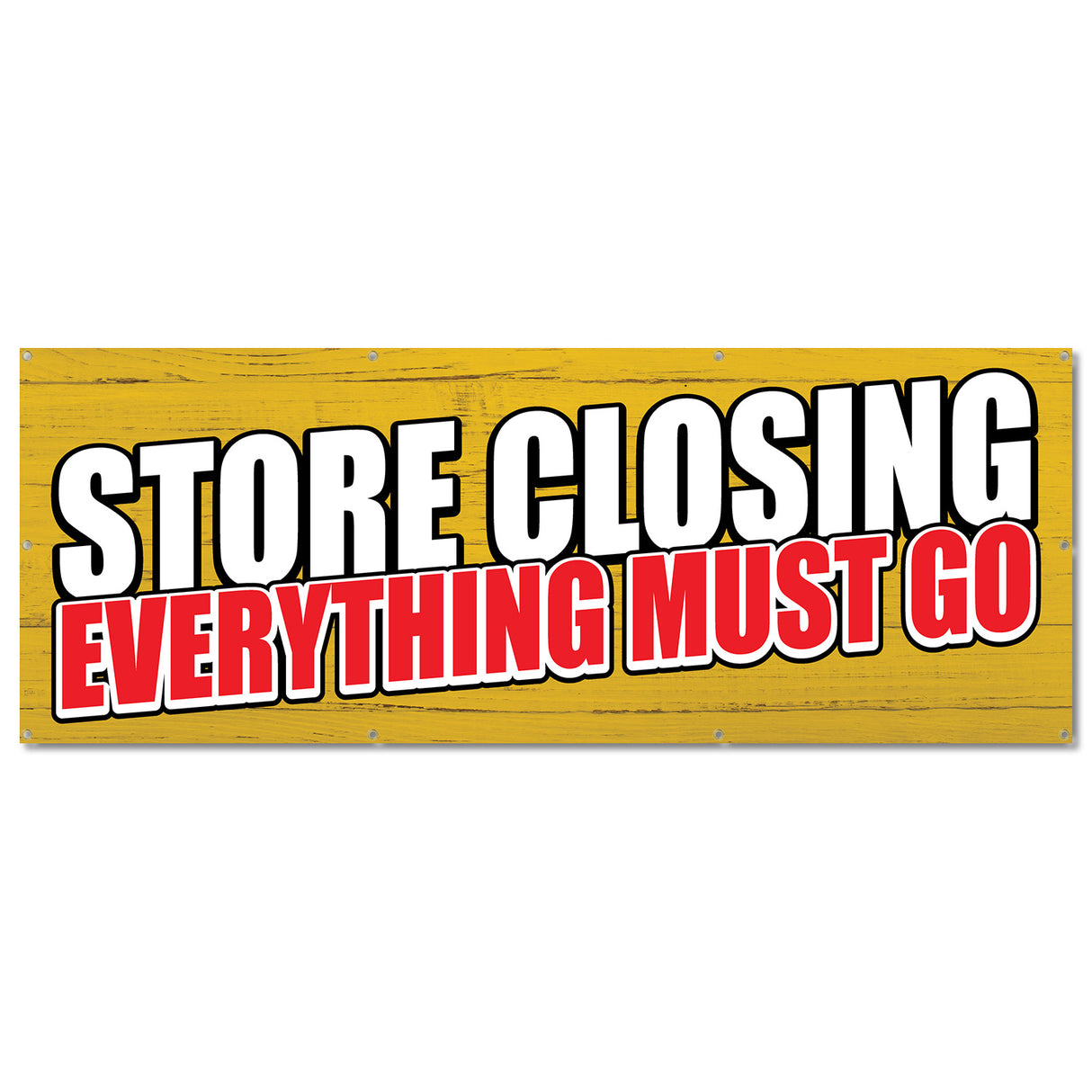 Store Closing Banner