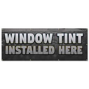 Window Tint Banner