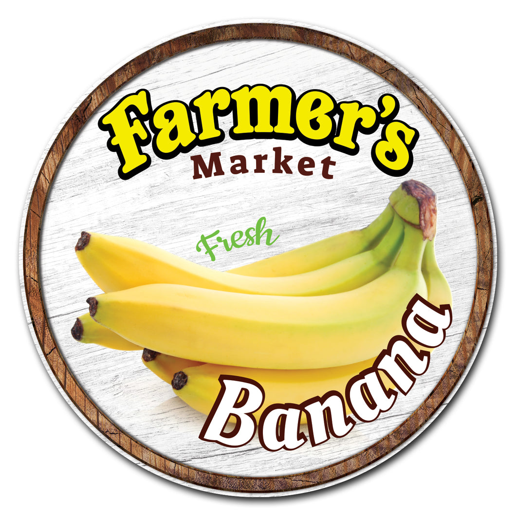 Farmer's Market Banana Circle