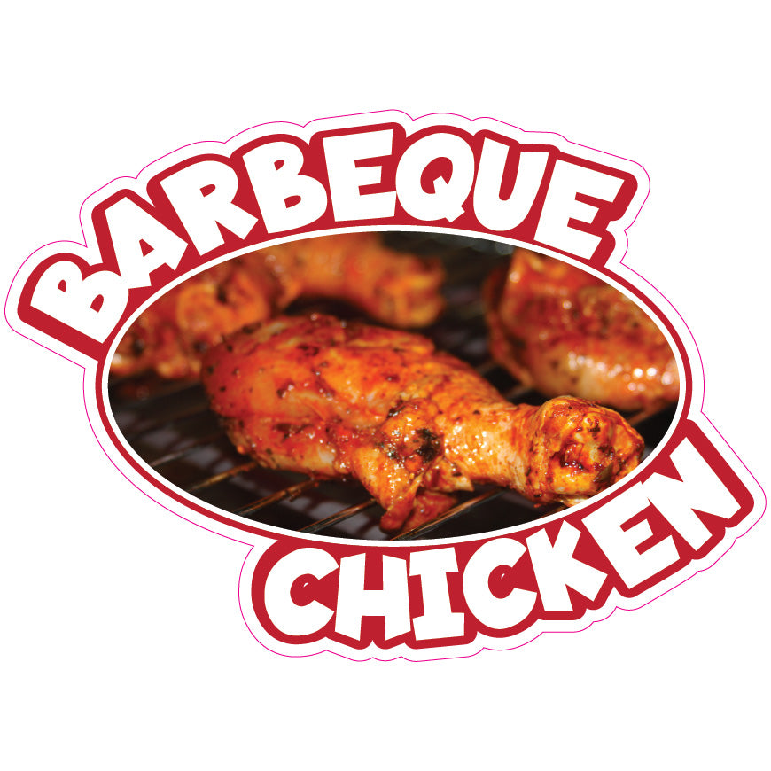 Barbeque Chicken Die-Cut Decal
