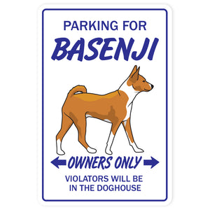 BASENJI Sign