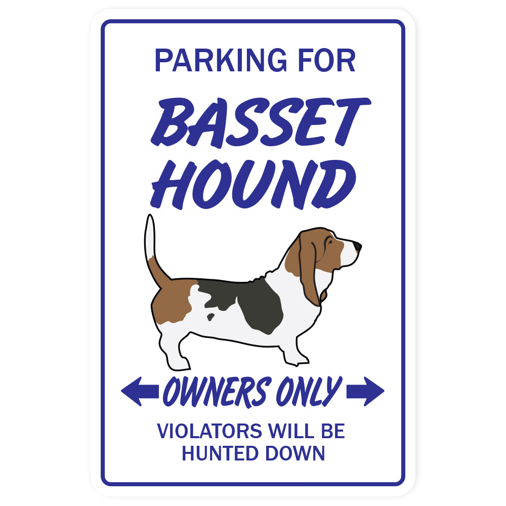 BASSET HOUND Sign