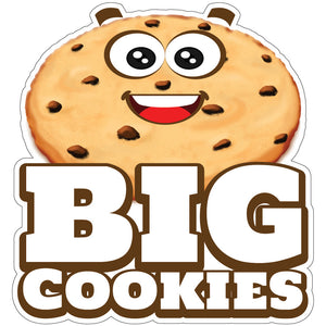 Big Cookies Die-Cut Decal