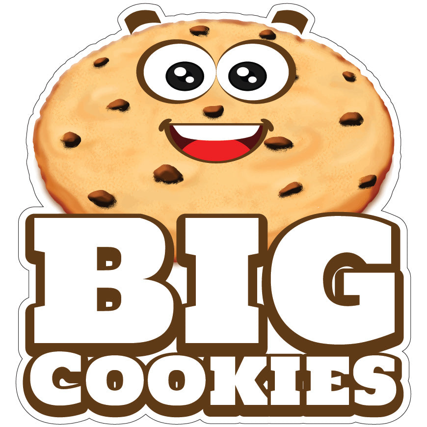 Big Cookies Die-Cut Decal