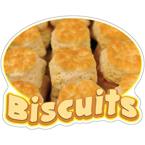 Biscuits Die-Cut Decal
