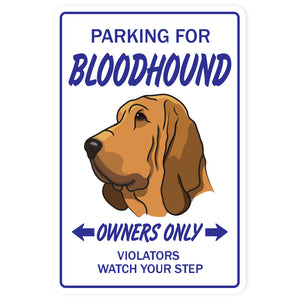 BLOODHOUND Sign