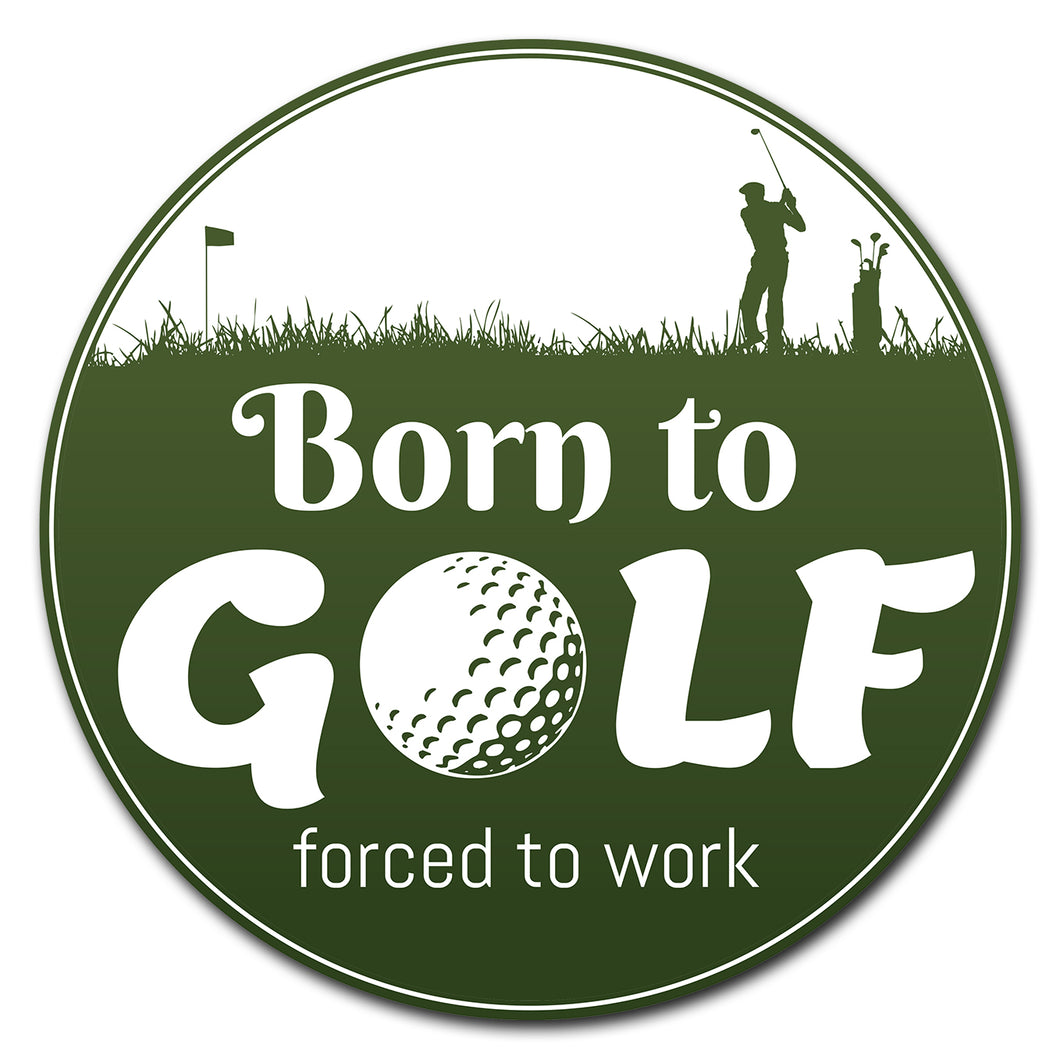 Born To Golf Circle