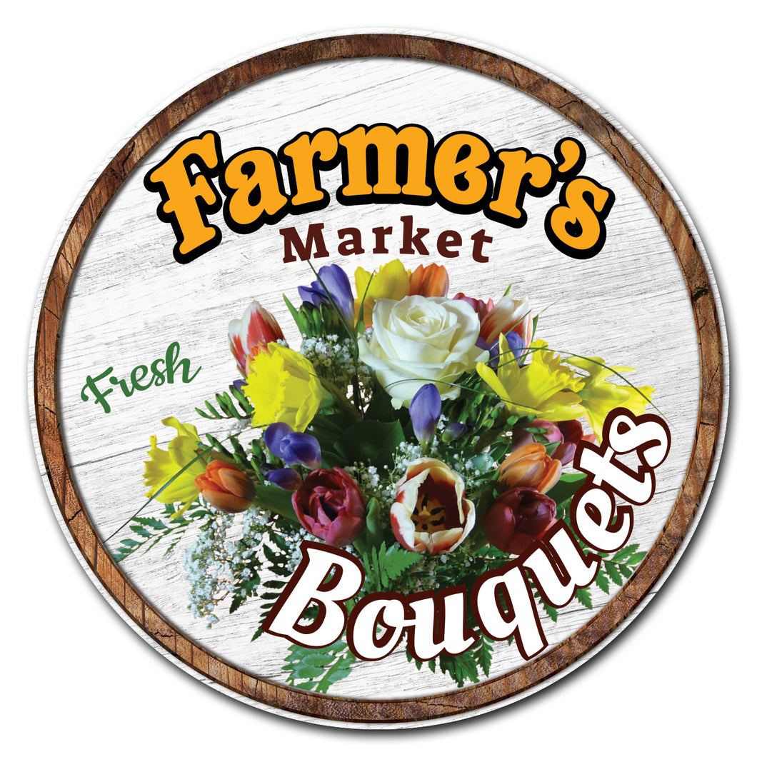 Farmer's Market Bouquets Circle