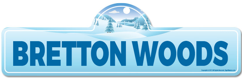 Bretton Woods Street Sign
