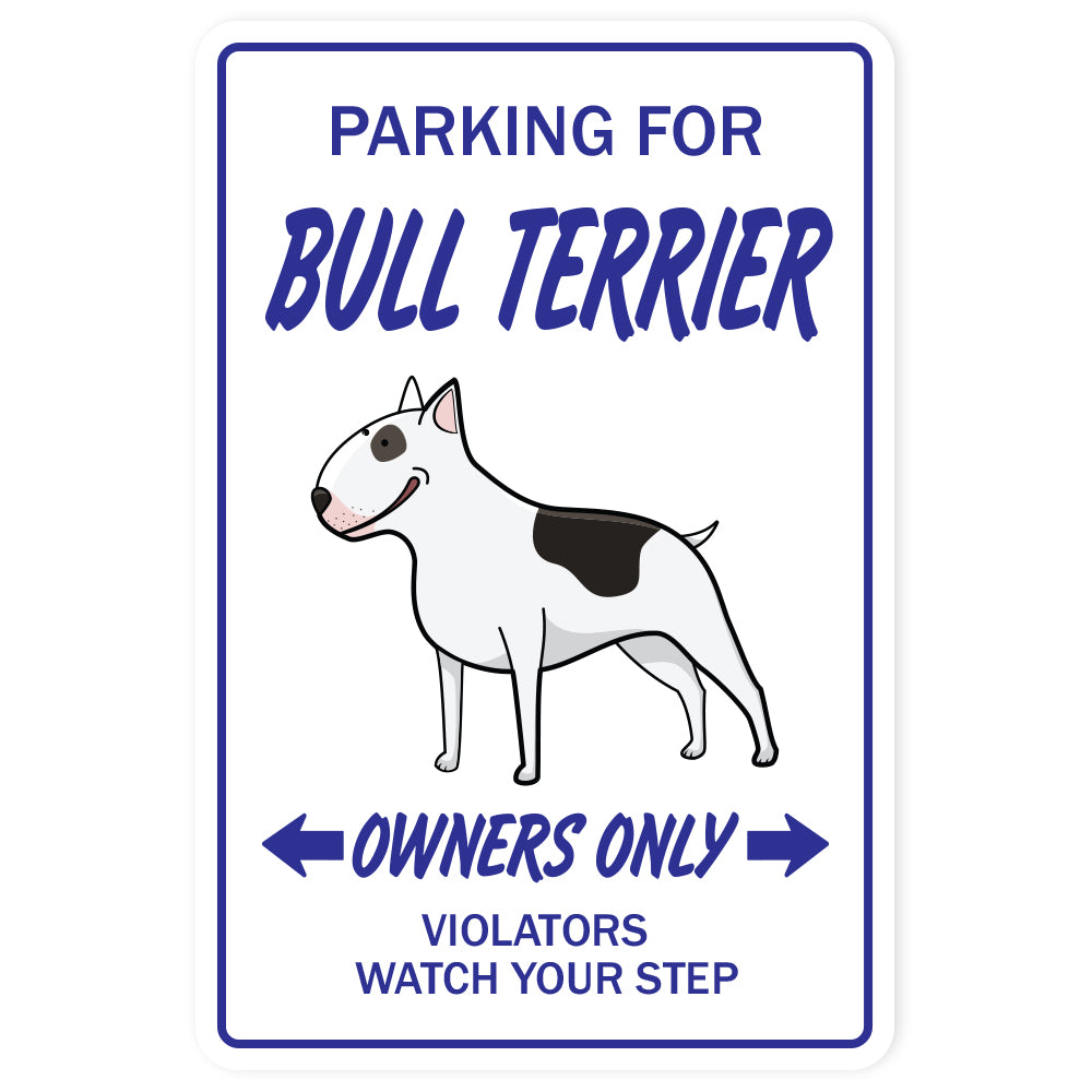 Bull Terrier Vinyl Decal Sticker