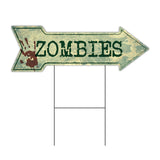 Zombies Arrow Sign