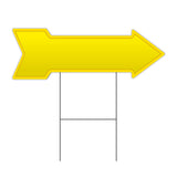 Yellow Arrow Sign