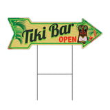 Tiki Bar Arrow Sign