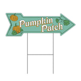 Pumpkin Patch Arrow Sign