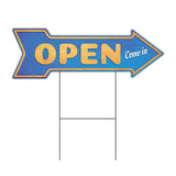 Open Arrow Sign