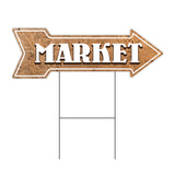 Market Arrow Sign