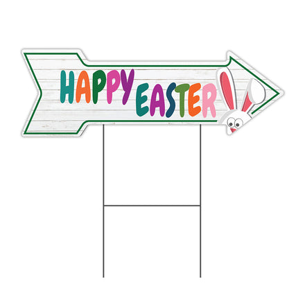 Happy Easter Arrow Sign