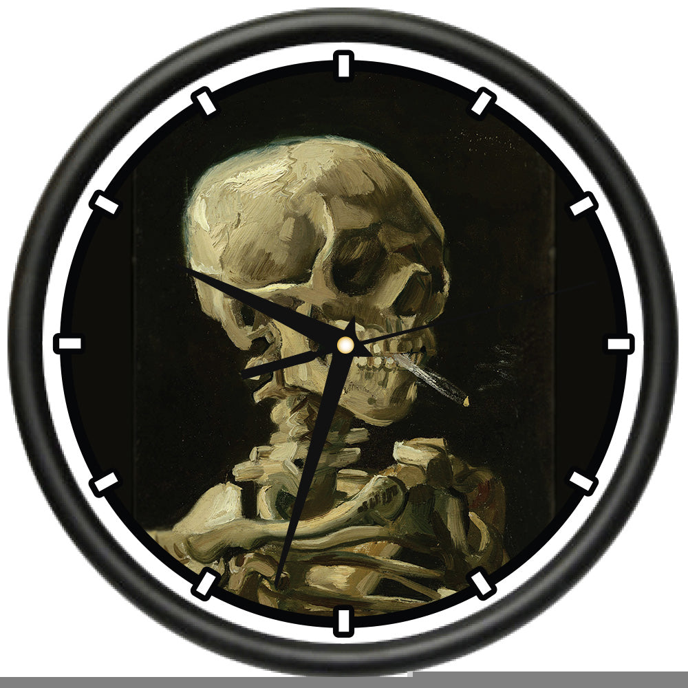 Skull With Cigarette