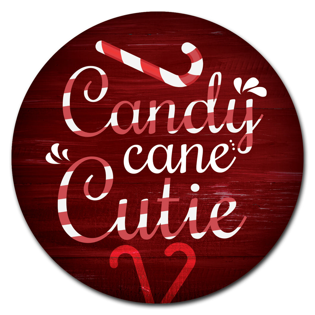 Candy Cane Cutie Circle