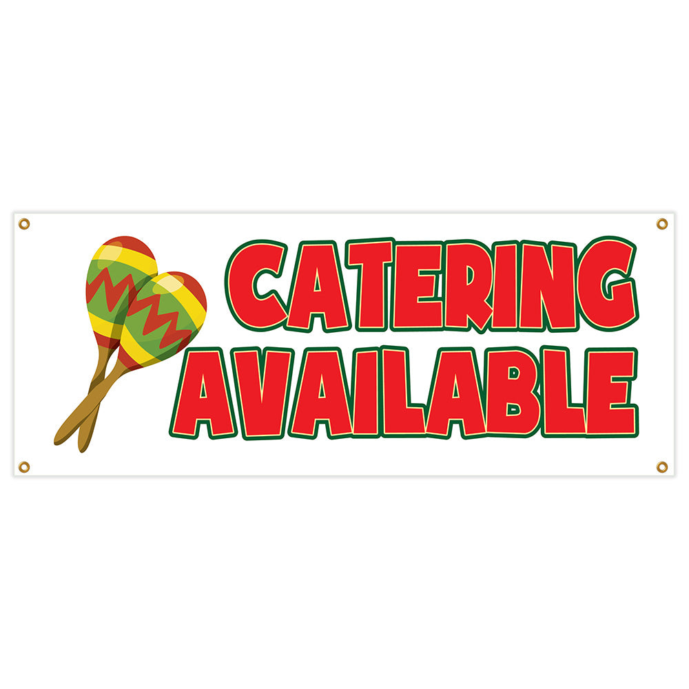 Catering Available Banner