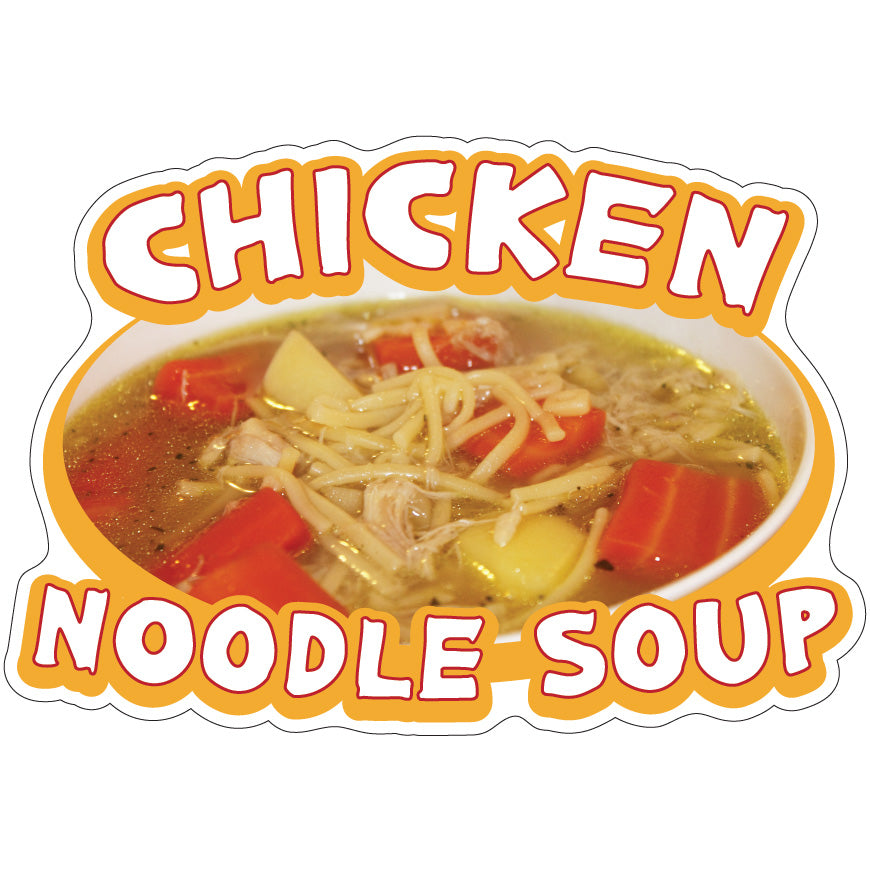 Chicken Noodle Soup Die-Cut Decal
