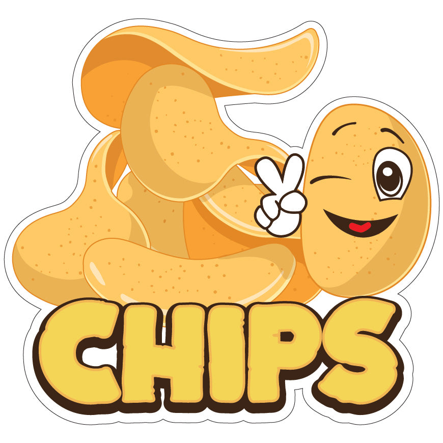 Chips 2 Die-Cut Decal
