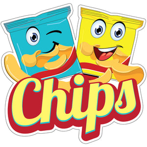 Chips Die-Cut Decal
