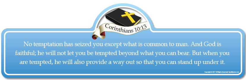 Corinthians 10.13B