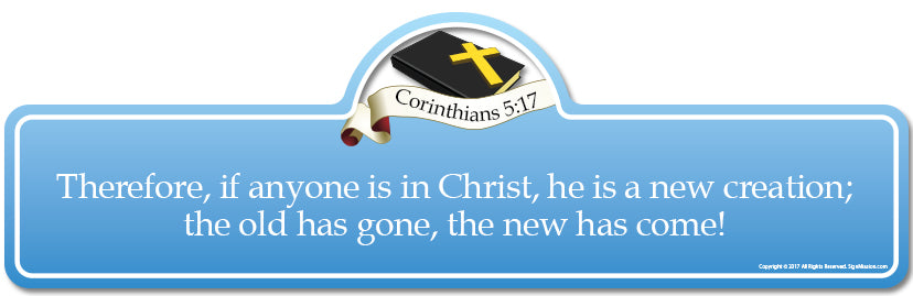 Corinthians 5.17B