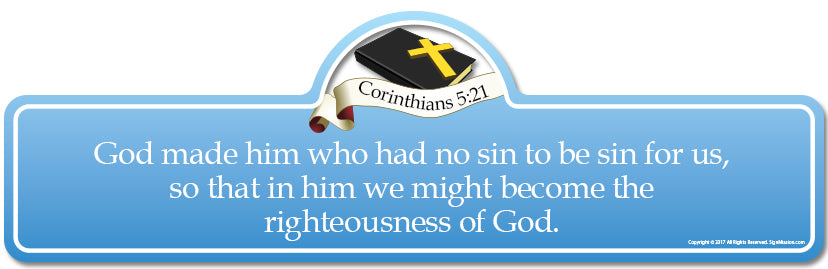Corinthians 5.21B