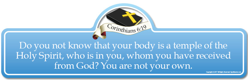 Corinthians 6.19B