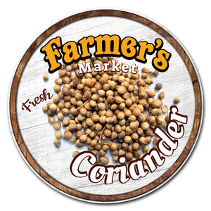 Farmer's Market Coriander Circle