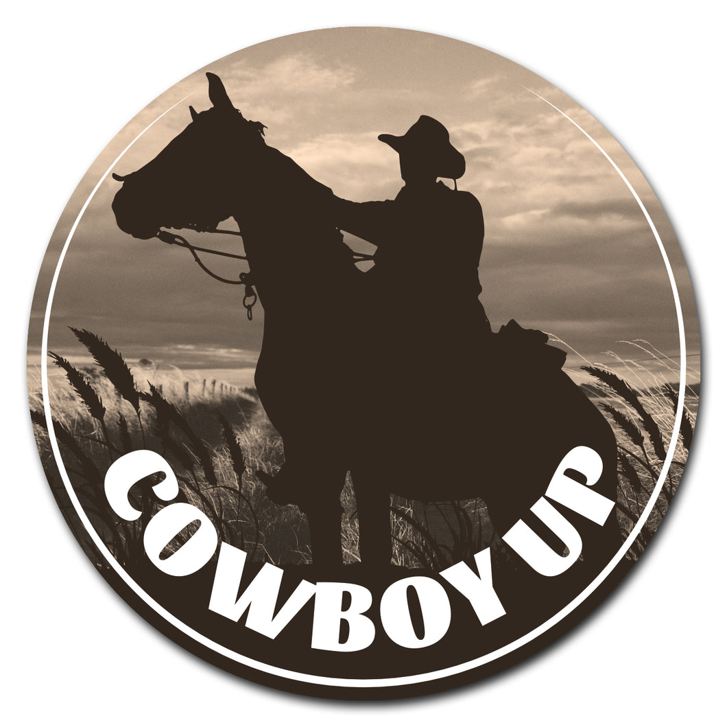 Cowboy Up Circle