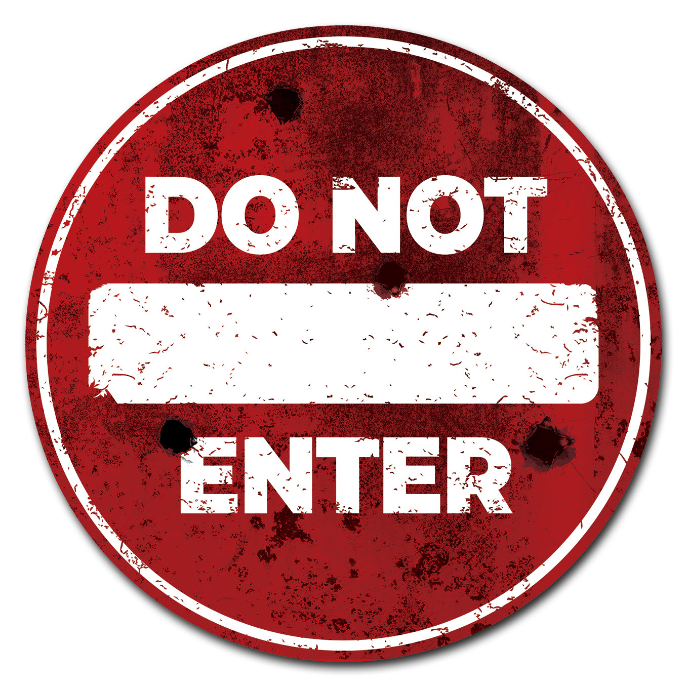 Do Not Enter Circle