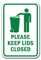 Please Keep Lids Closed