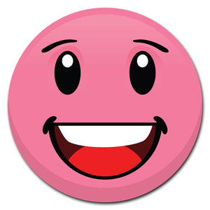 Emoji Pink Smiling Circle