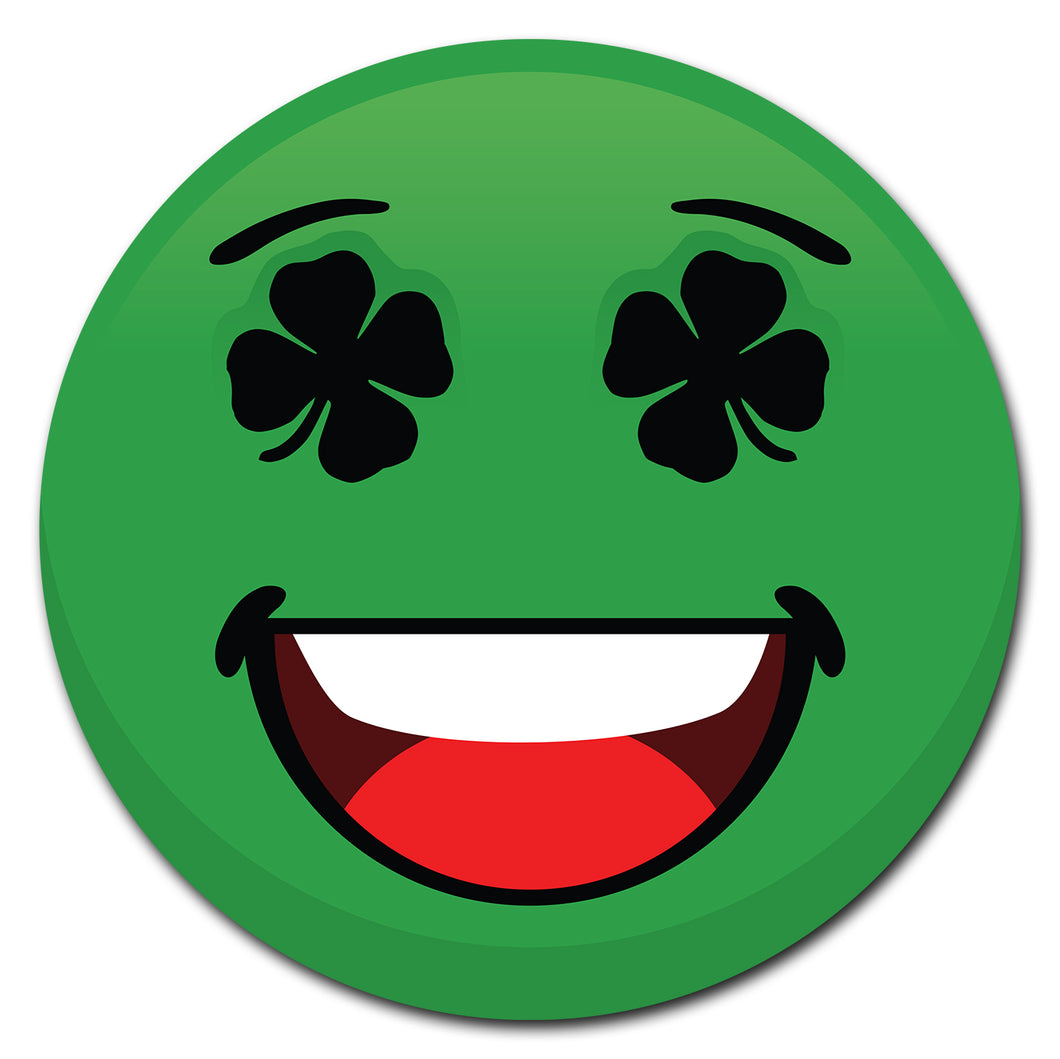 Emoji Shamrock Circle