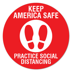 Keep America Safe 16" Floor Marker