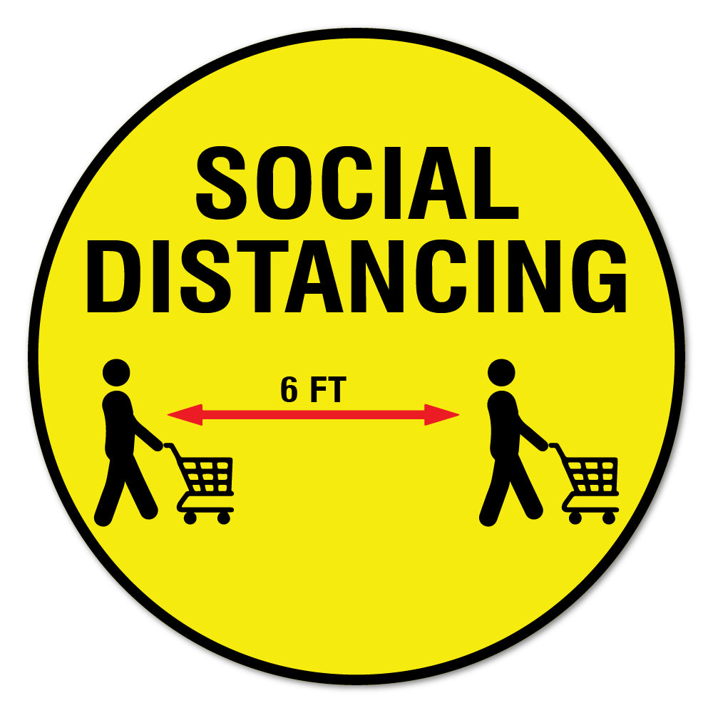 Social Distance 6 Ft 7