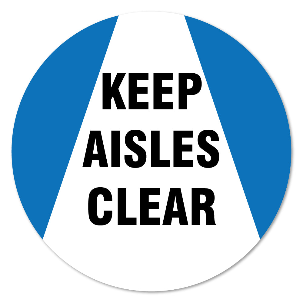 Keep Aisle Clear 7