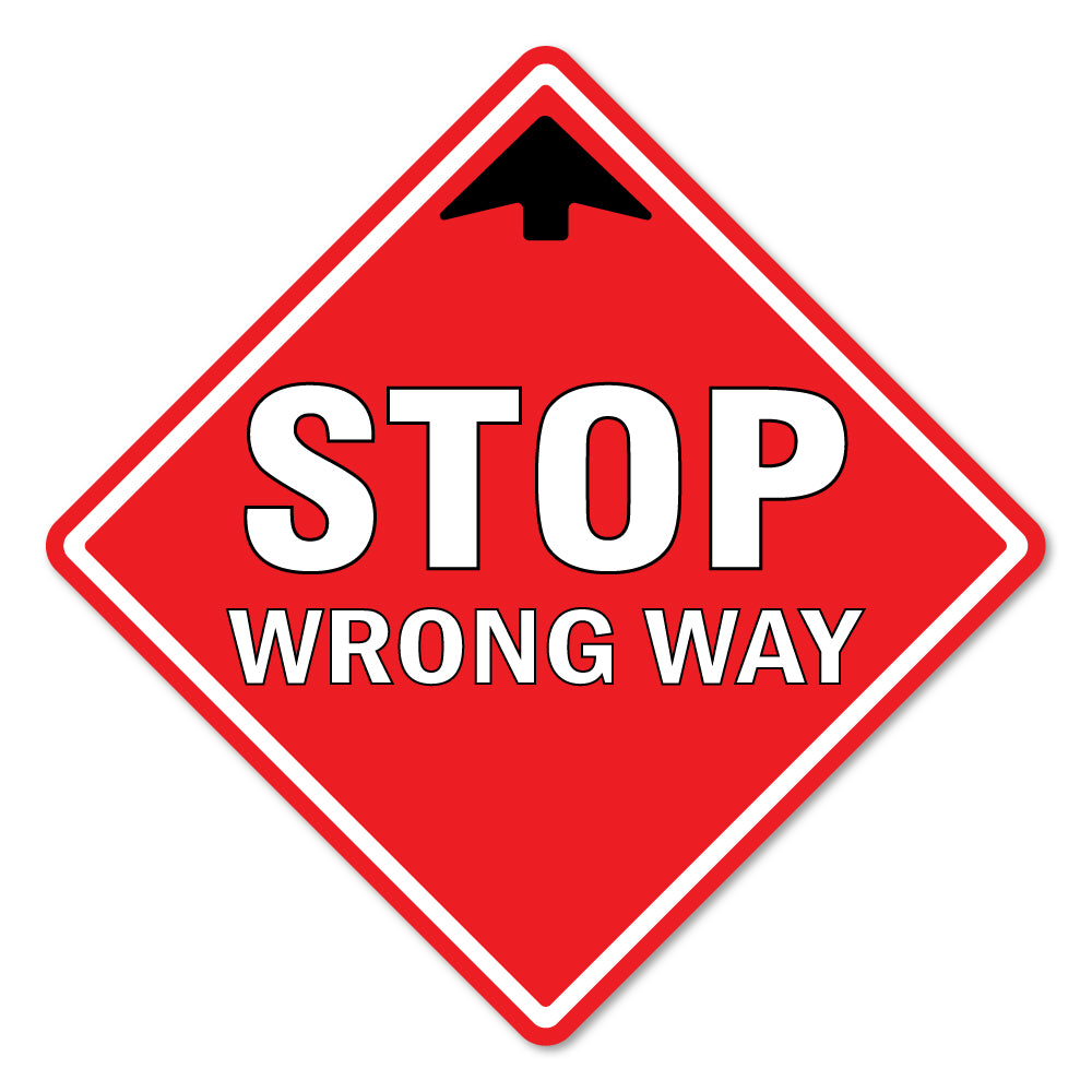 Stop Wrong Way 11
