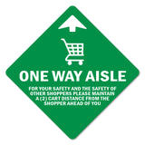 One Way Aisle For Your Saftety Floor Marker