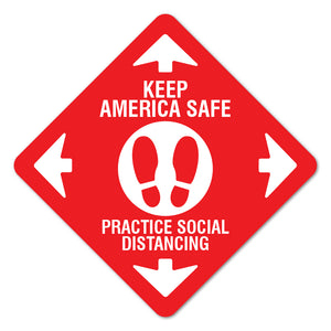Keep America Safe 16" Floor Marker