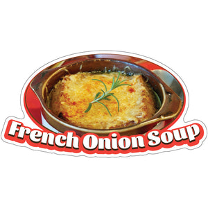 French Onion Soup Die-Cut Decal