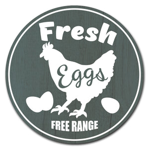 Farmer's Market Fresh Eggs Circle