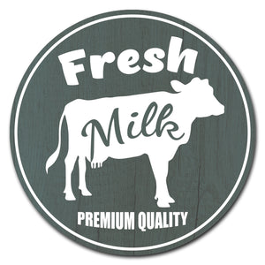 Farmer's Market Fresh Milk Circle