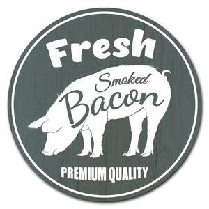 Farmer's Market Fresh Smoked Bacon Circle