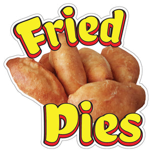 Fried Pies Die-Cut Decal