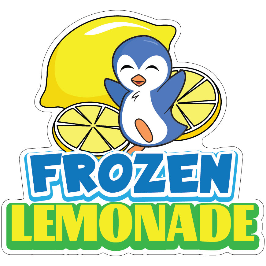 Frozen Lemonade Die-Cut Decal