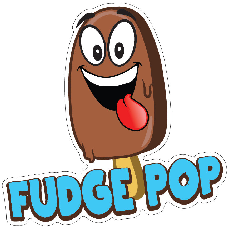 Fudge Pop Die-Cut Decal